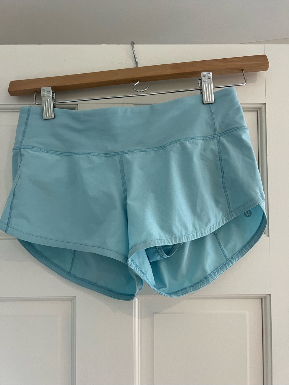 Lululemon Light Blue Women's Athletic Shorts